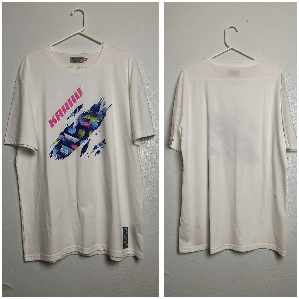 Karhu The Limited Edition Neo T-shirt Men's XXL Big & Tall  White Casual